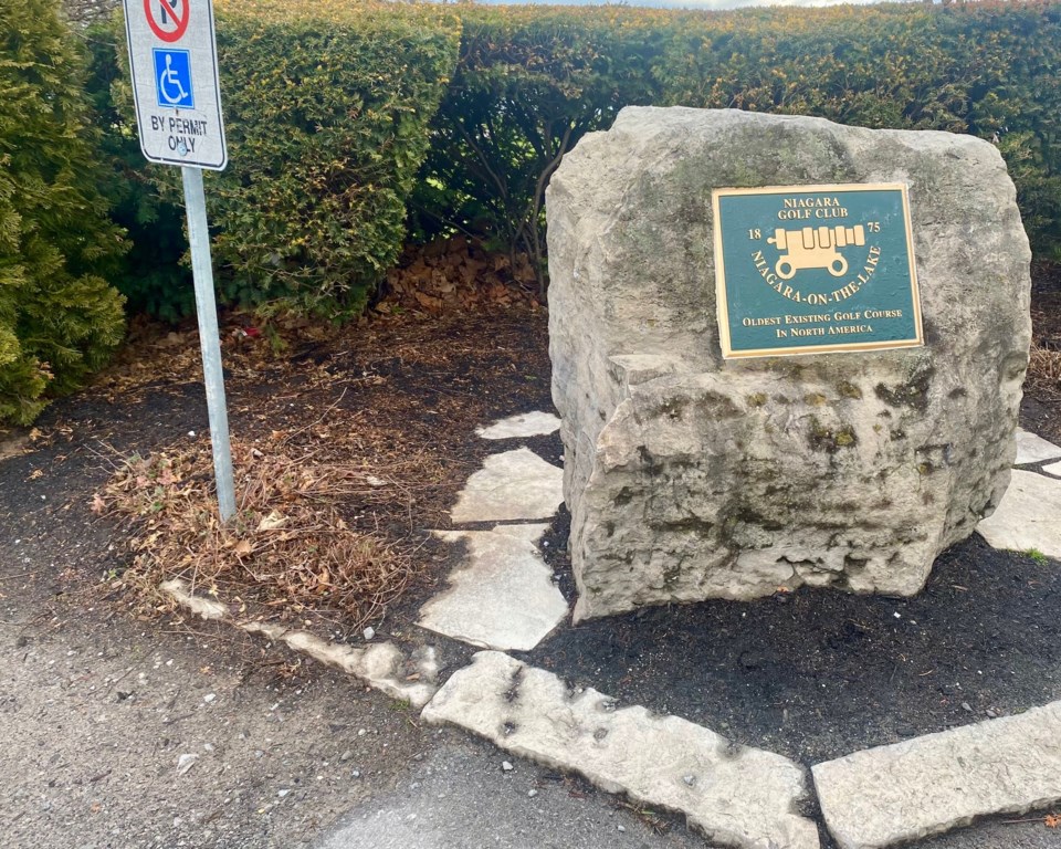 USED good-morning-feb-18-plaque-at-entrance-to-golf-club-dave
