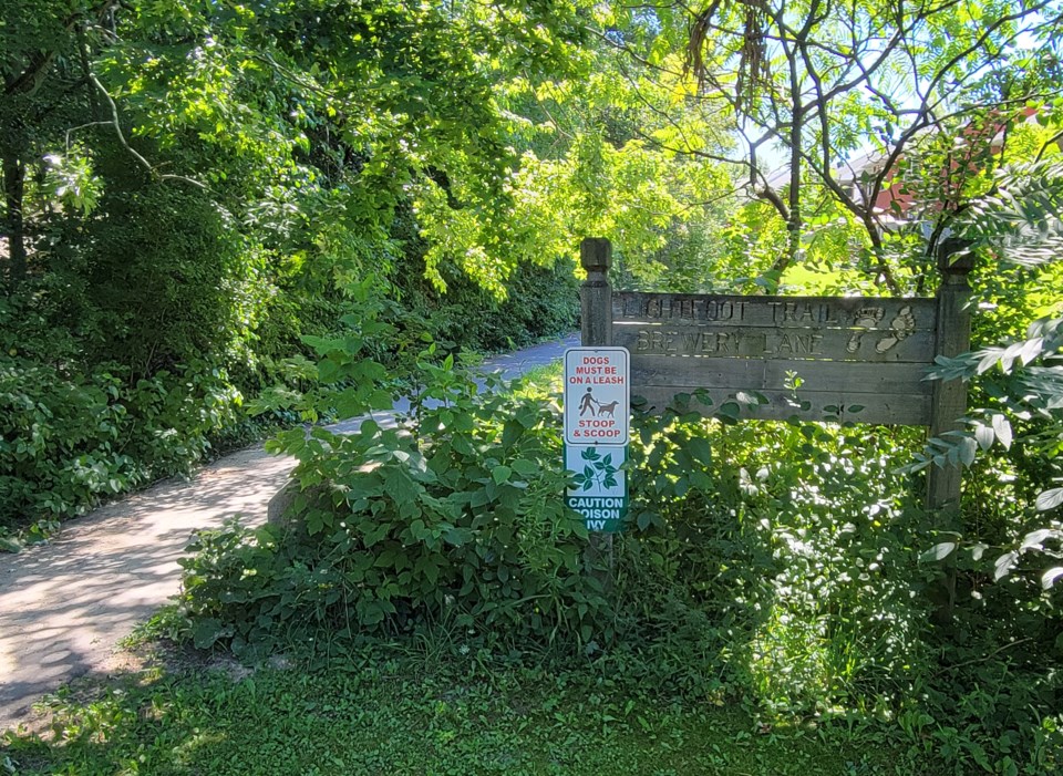 USED GM 2022-08-15 entrance to brewery lane trail dd