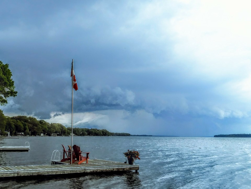 USED gm storm clouds bay street dock mark tabor