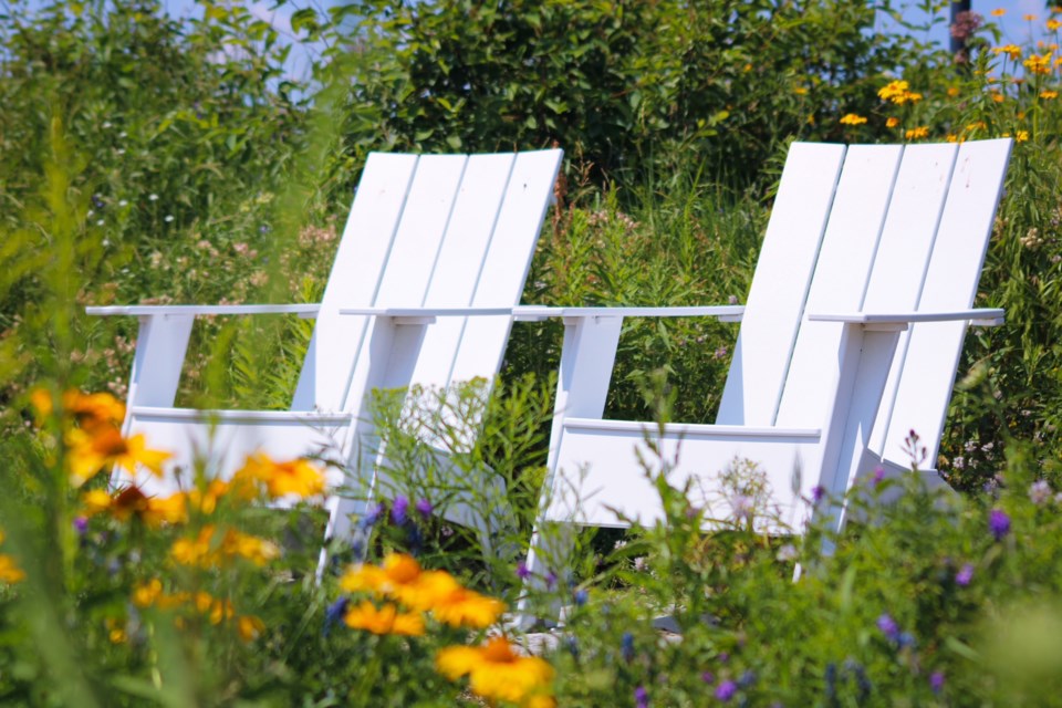 USED Ottawa 1 - White chairs at Chaudière Falls Park (Photo credit - Janet Stephens)