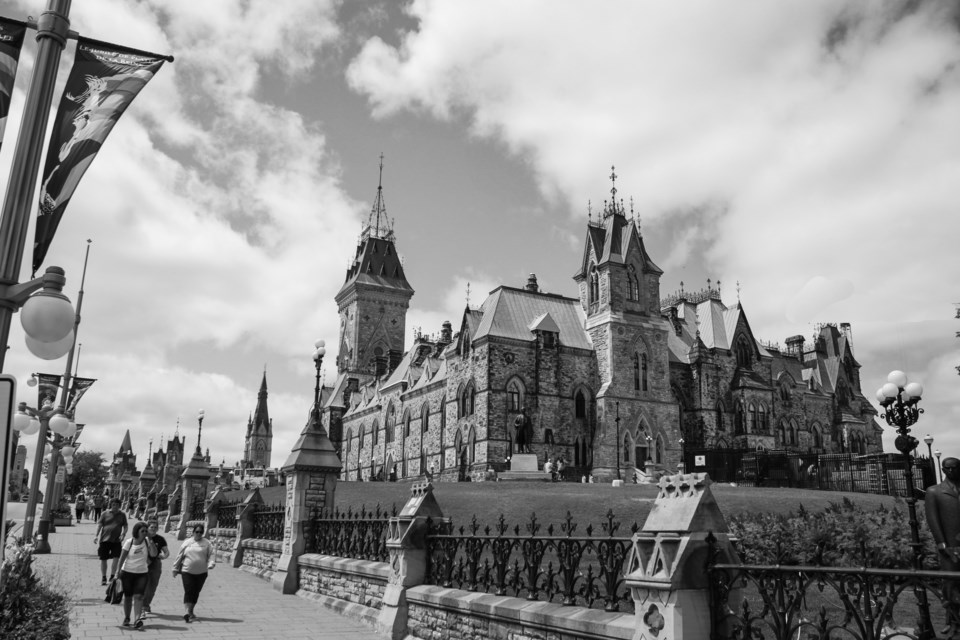 USED Ottawa 2 - East Block of Parliament Hill (Photo credit - Janet Stephens)