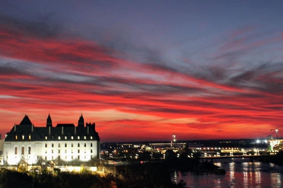 USED Ottawa 2 - Sunset over the Supreme Court of Canada (Photo credit - Janet Stephens)