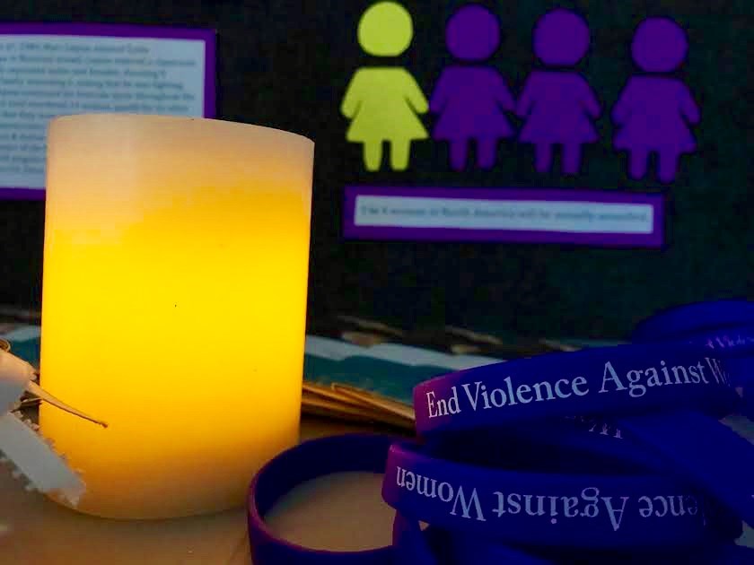 File photo from National Day of Remembrance and Action on Violence Against Women gathering in Barrie in 2017. Sue Sgambati/VillageMedia