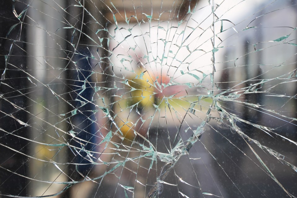 broken glass shutterstock