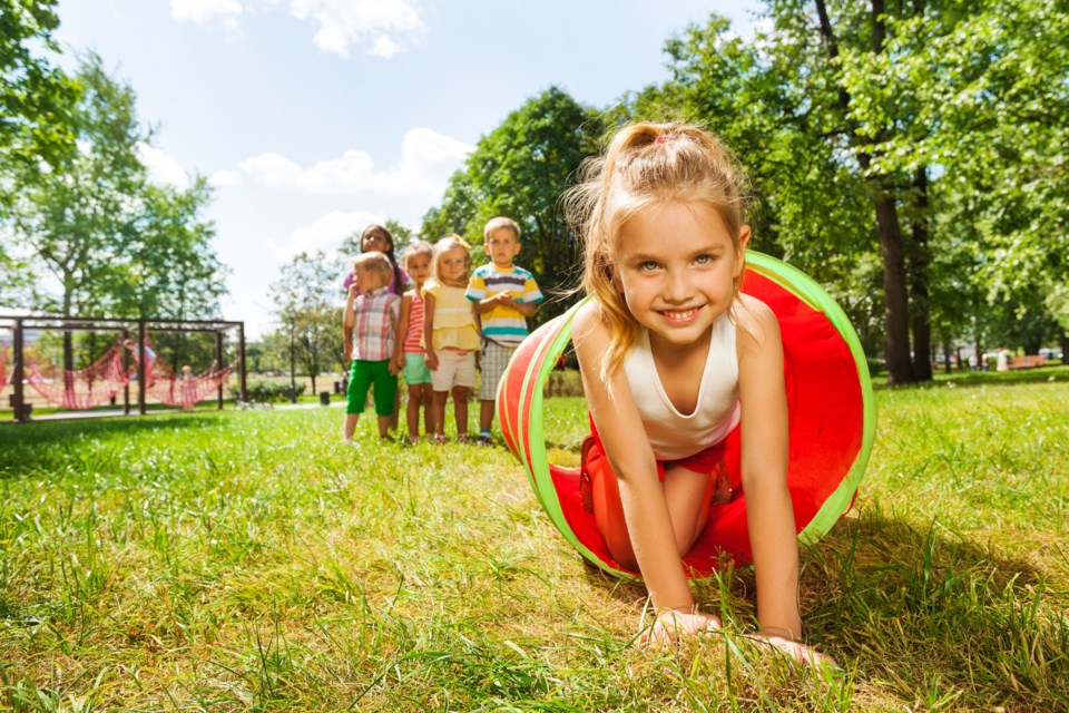 Children Playing Outside shutterstock