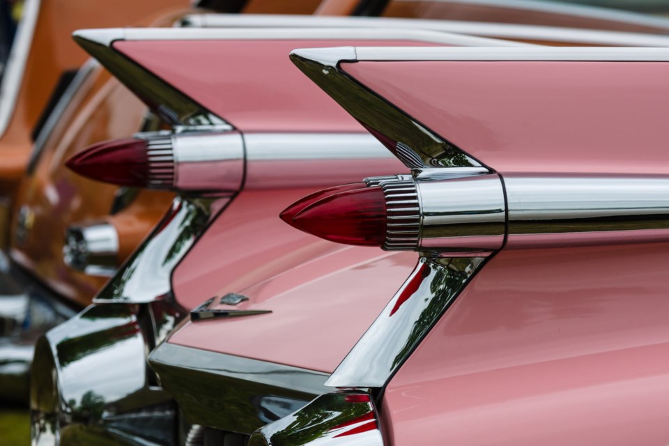 ClassicPinkCadillacTailFins