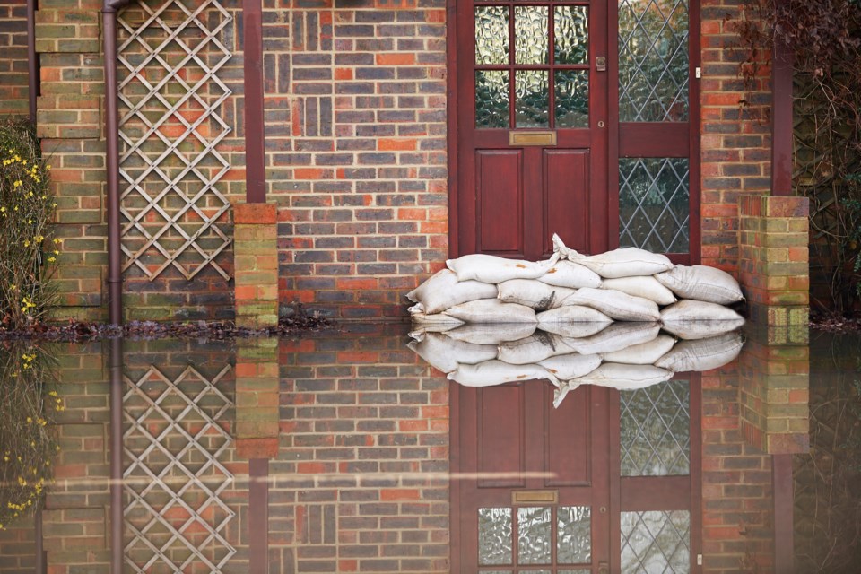 flood stock sandbags