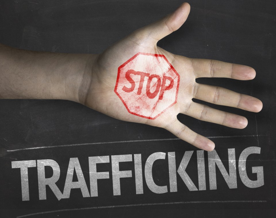 human trafficking stock