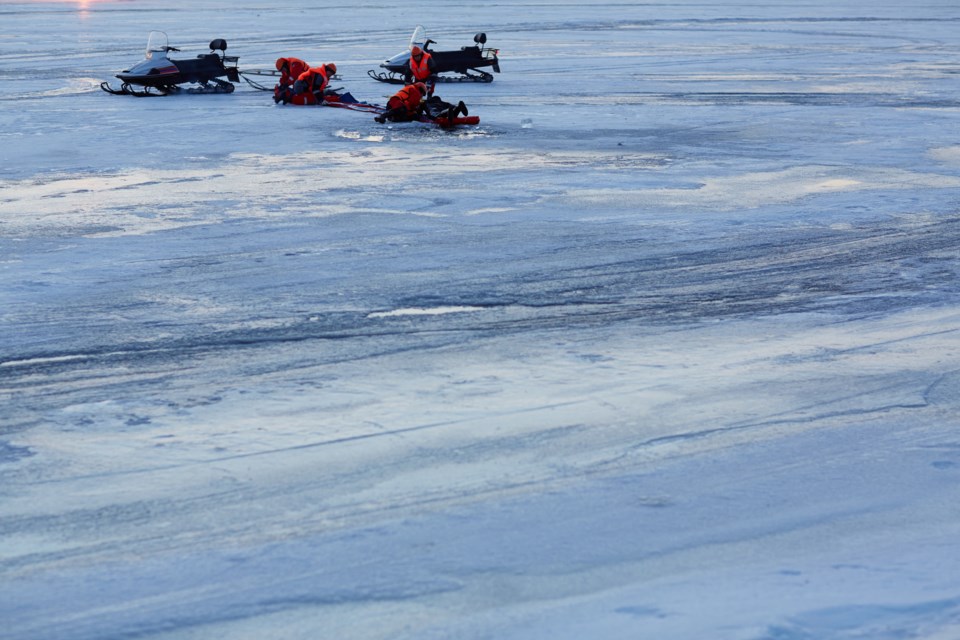 Ice rescue