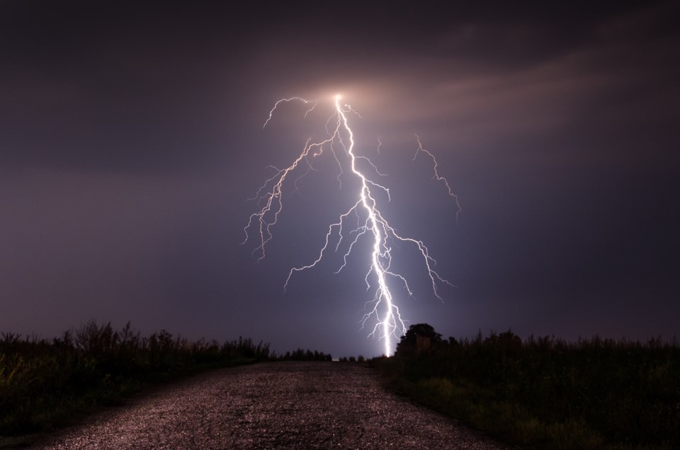 lightning strike