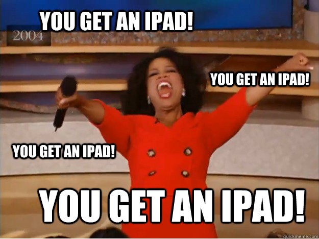 Oprah iPad