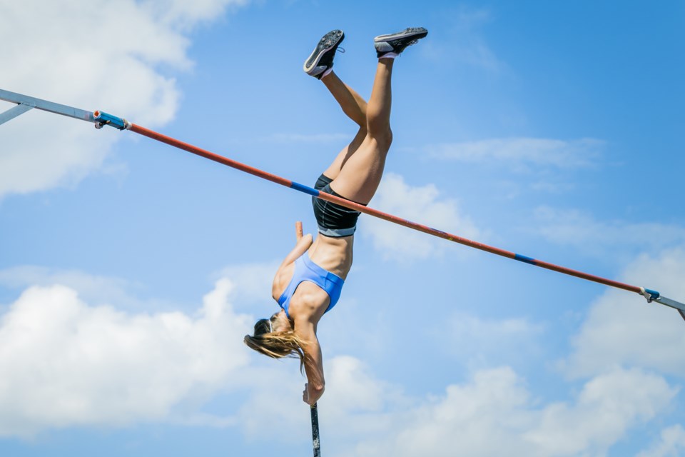 Pole vault stock