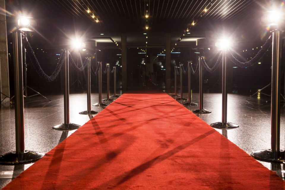 red carpet stock