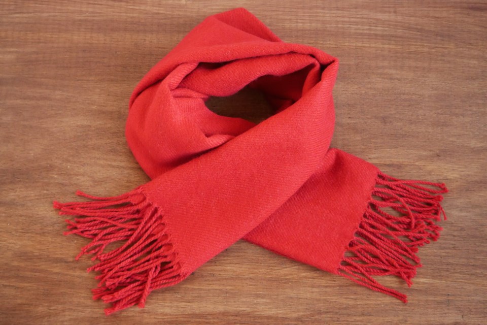 red scarf AdobeStock