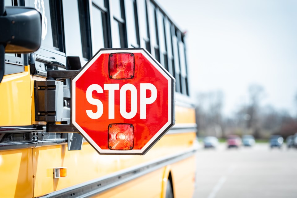 school bus stop AdobeStock_201099335