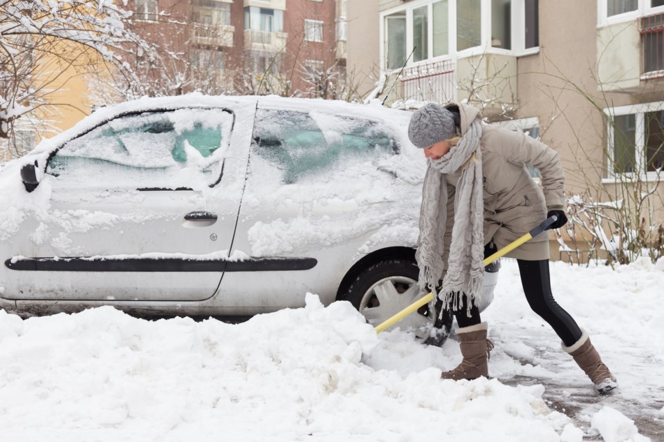 shoveling AdobeStock