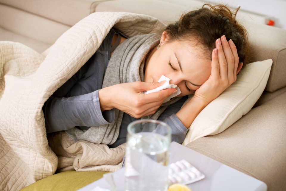 sick cold flu illness