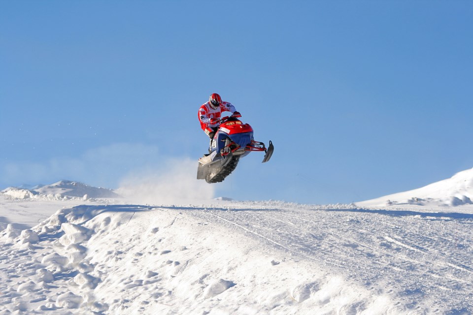 SnowMobileJump