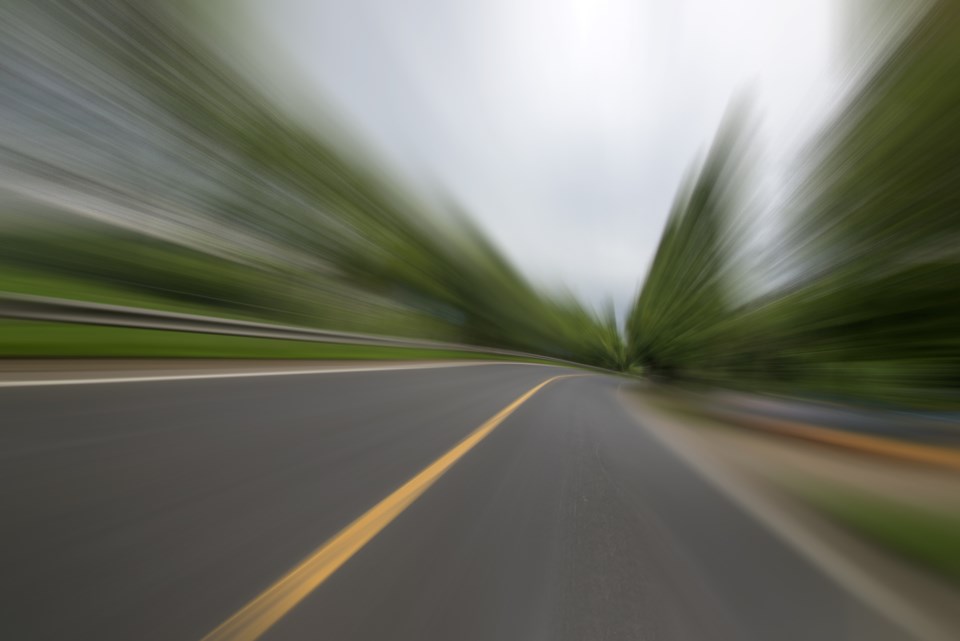 speeding highway