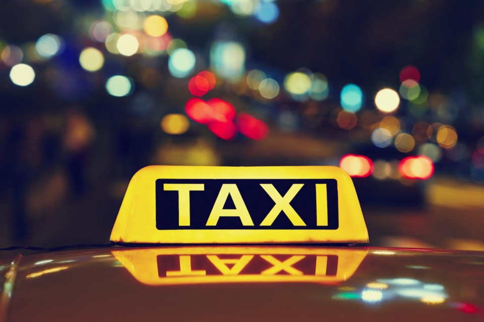 taxi cab stock