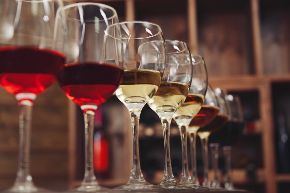 wine glasses shutterstock