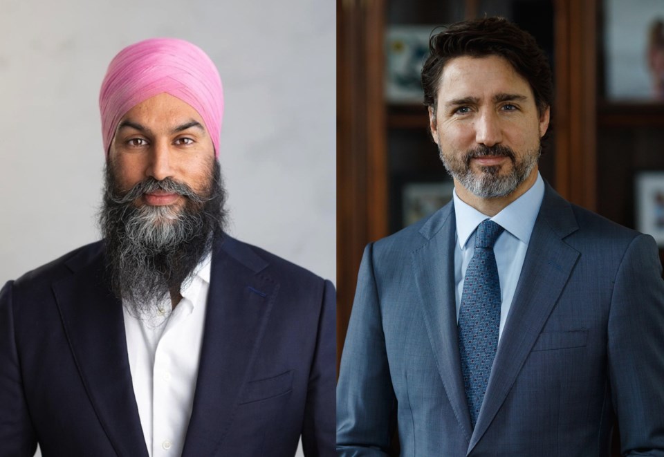 20220323 Singh Trudeau