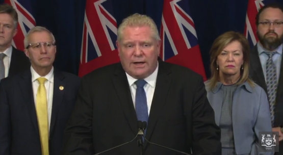 Doug Ford March 21 presser