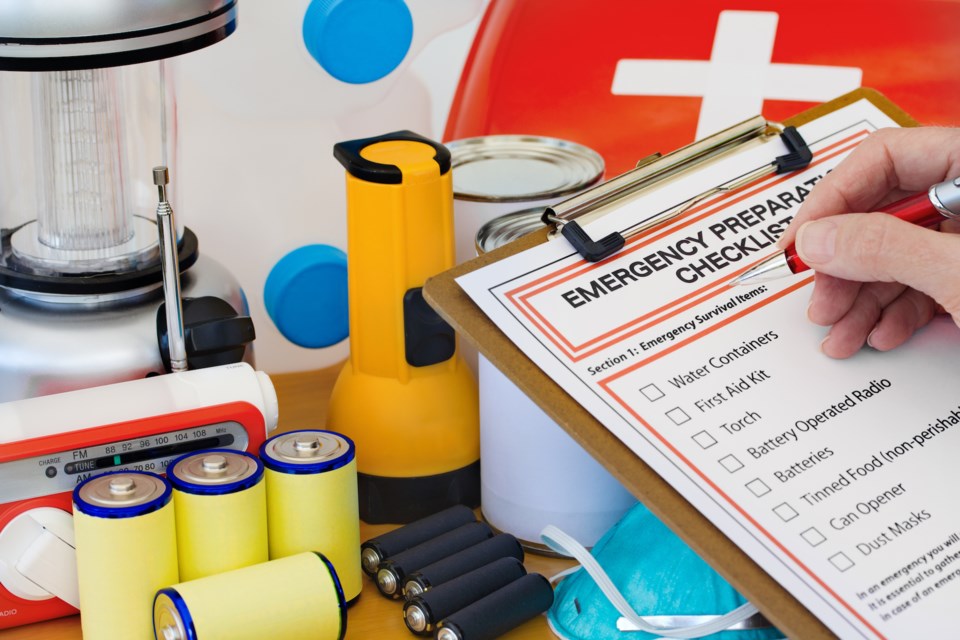 Emergency Preparedness Kit shutterstock