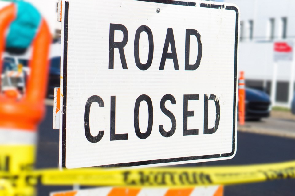 road closed AdobeStock