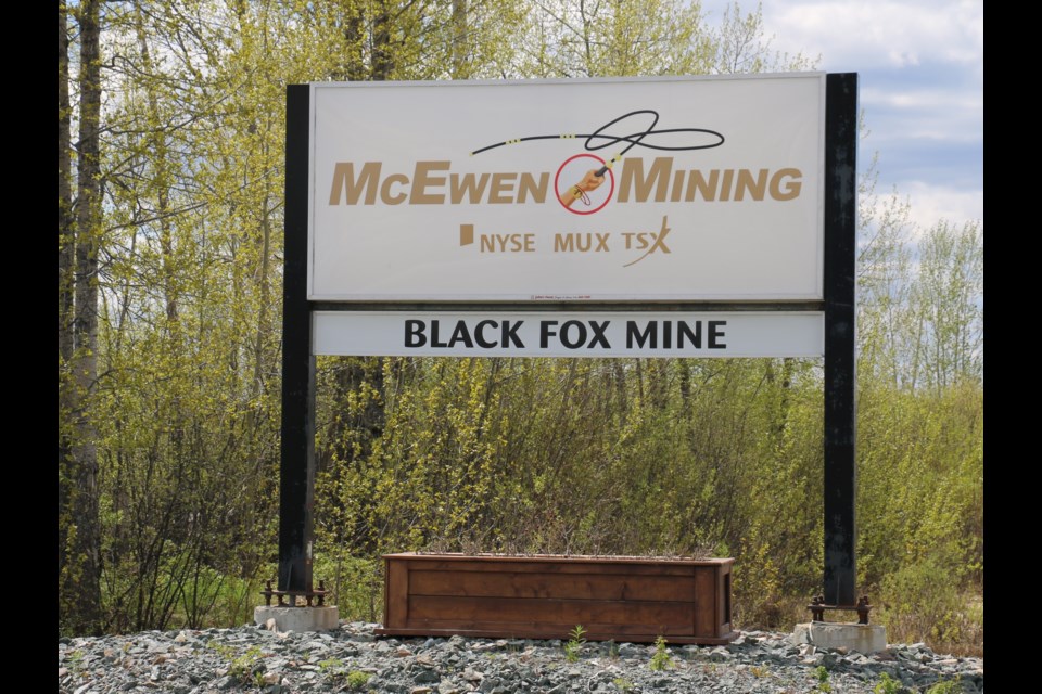 McEwen's Black Fox property just east of Matheson, Ontario