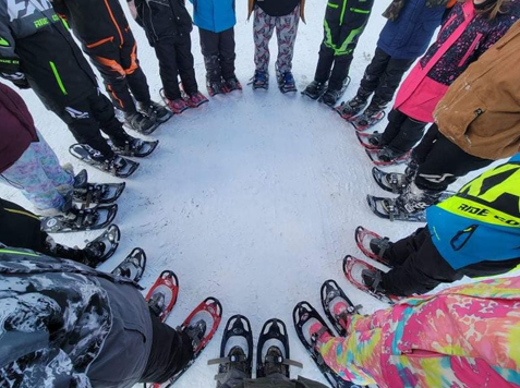 Snow art