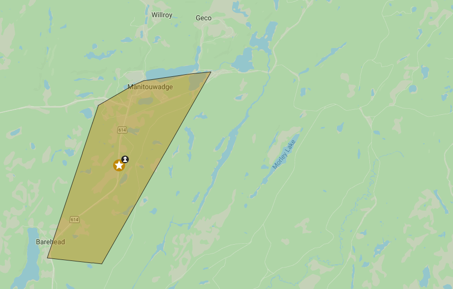 Manitouwadge power outage