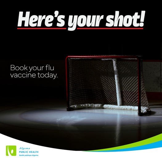 Algoma Health Unit encouraging you to get your flu shot. 
www.facebook.com/aphu.com