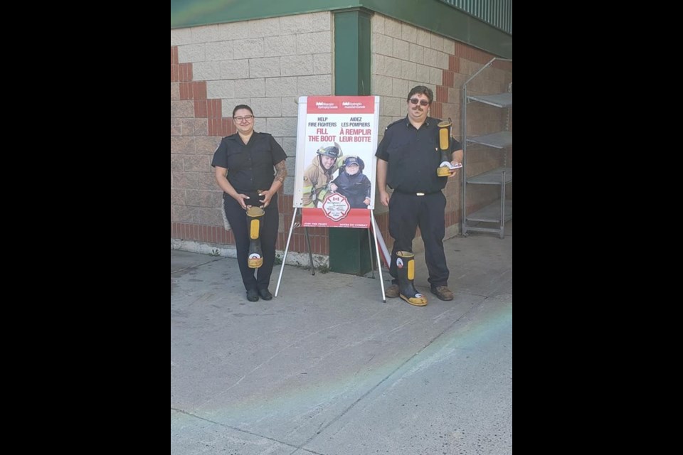 Marathon Fire Fighters held their third annual Fill the Boot for Muscular Dystrophy that helped raise $1500.
https://www.facebook.com/Marathon-Fire-Department
