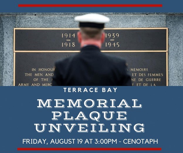 terrace bay memorial plaque unveiling photo1
