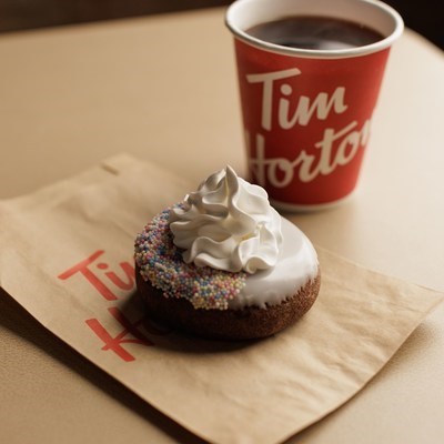Tim hortons donut