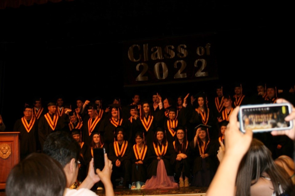 Geraldton Composite High school graduates group photo.
sgdsb.on.ca/geraldton-composite-high