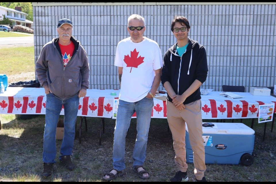 Schreiber Mayor Mullins at Canada Day celebrations.
www.facebook.com/schreiber.com