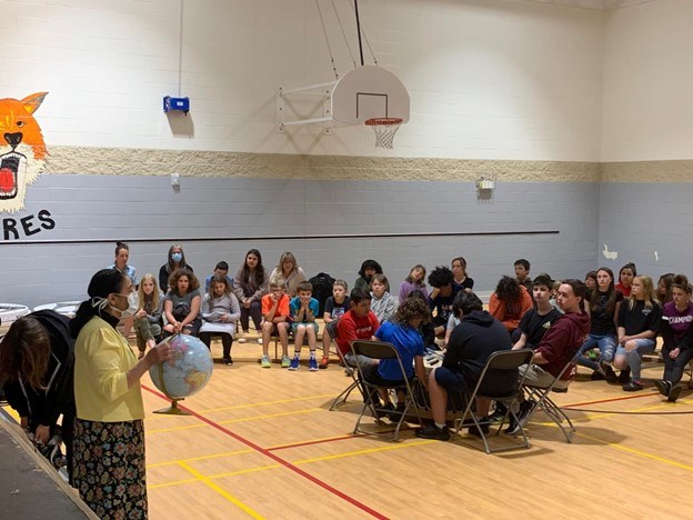 Grade 8 students St. Edward Catholic School gather to share in a drumming celebration led by their classmates, and Mrs. Borg.
www.facebook.com/stedwardcatholicschool.com