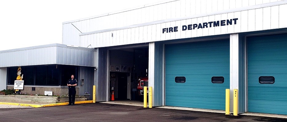 Don Fire Department Exterior with Don Kruger Photo by Marya Kalen