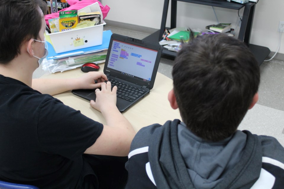 Superior North Catholic District School Board participate in the FIRST LEGO League Challenge.