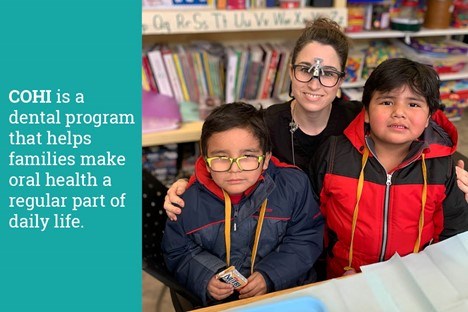 NWHU dental program for First nations children pic