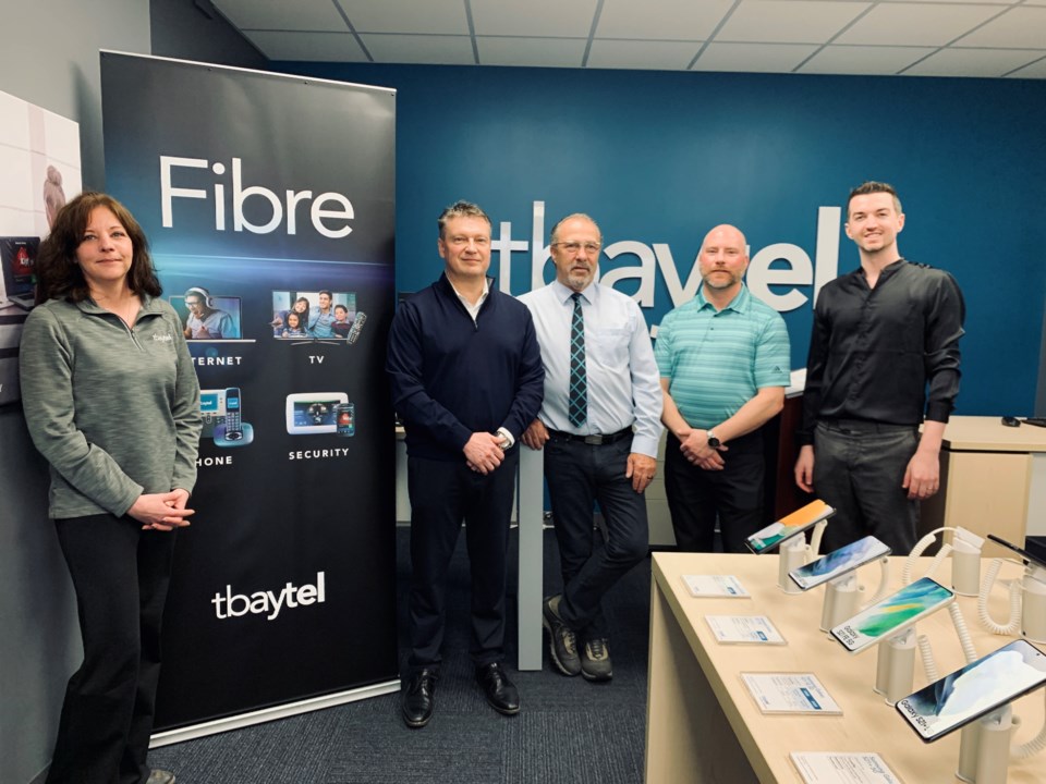 tbaytel store front opens in Marathon picture