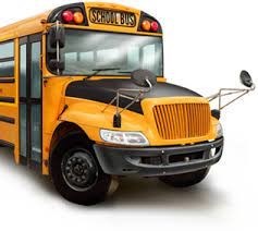 St. Edward Catholic School in Nipigon, Wolf bus and Eagle bus are combined today.