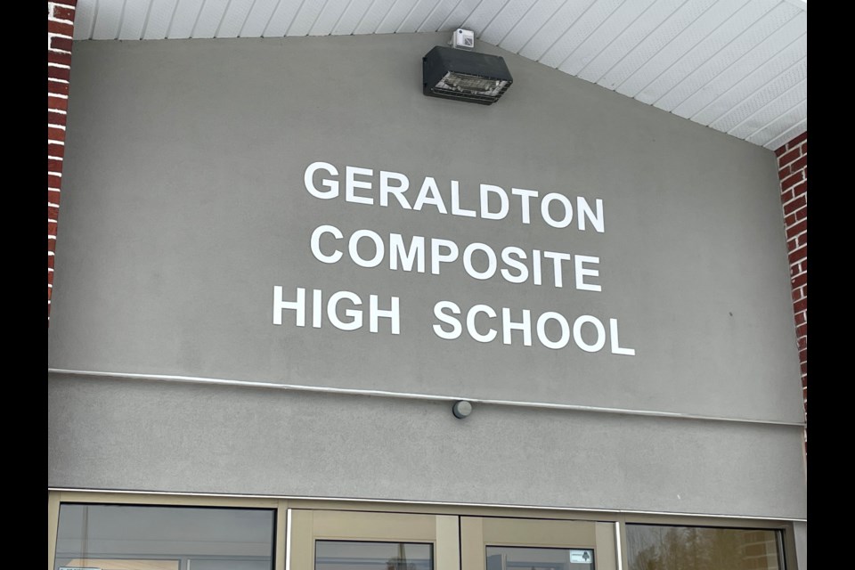 Students in Les Barrett's shop class at Geraldton Composite High School are set to add new attractions to the community in the form of four planter benches that will adorn Geraldton's main street.