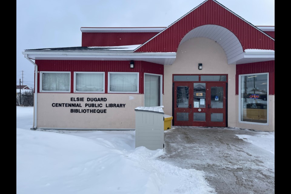 The Elsie Dugard Centennial Public Library on December 12, 2023.