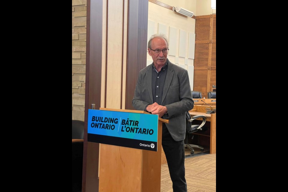 Mayor of Greenstone James McPherson. (Photo by Greg Rickford)