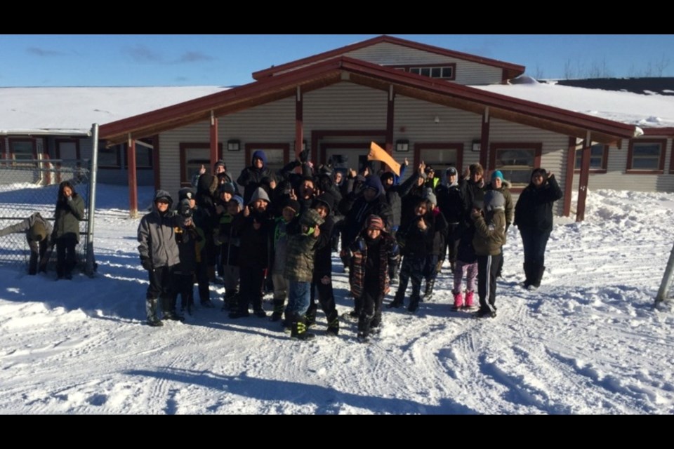 Students at the Nibinamik Education Centre (Photo by Nibinamik Education Centre)