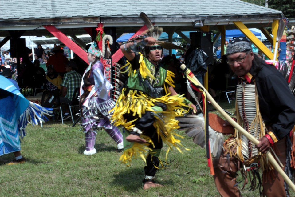 This years Powwow saw many dancers and more vendors than it's had before