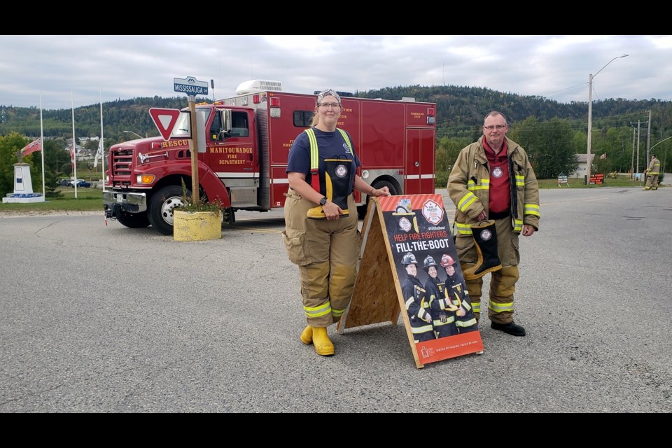 Manitouwadge firefighters will be holding their Fill the Boot again for 2023 this Thursday.
